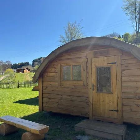 Eifelhuette Auf Dem Campingpark Waxweiler